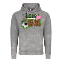 Cloud Rock love my girl soccer Vintage Hoodie - HRA Design Shop