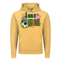 Vintage Mustard love my girl soccer Vintage Hoodie - HRA Design Shop