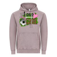 Vintage Zinc love my girl soccer Vintage Hoodie - HRA Design Shop