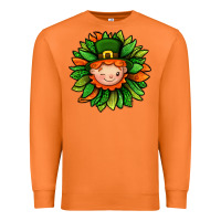 Carrot St. Patricks Sunflower With Dwarf Premium Sweatshirt - BundleAndBundleShop