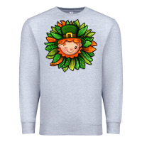 St. Patricks Sunflower With Dwarf Premium Sweatshirt | Teevron