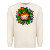 Sandshell St. Patricks Sunflower With Dwarf Premium Sweatshirt - BundleAndBundleShop
