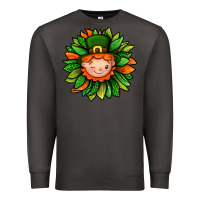 Smoke St. Patricks Sunflower With Dwarf Premium Sweatshirt - BundleAndBundleShop