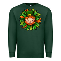 Sports Green St. Patricks Sunflower With Dwarf Premium Sweatshirt - BundleAndBundleShop
