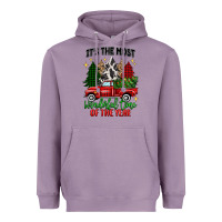 Lavender its the most wonderful time of the year Heavyweight Hoodie - MaliasSmallBusiness