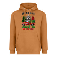 Meerkat its the most wonderful time of the year Heavyweight Hoodie - MaliasSmallBusiness
