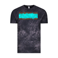 Cloud Black turquoise leopard Vintage Tee - JahusDesignShop