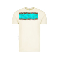 Vintage Arctic turquoise leopard Vintage Tee - JahusDesignShop