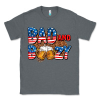 Charcoal Heather bad and boozy usa Classic Tee - AdoDesignShop