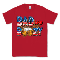 Red bad and boozy usa Classic Tee - AdoDesignShop