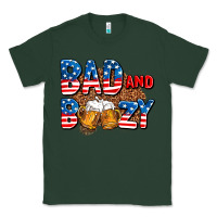 Sports Green bad and boozy usa Classic Tee - AdoDesignShop