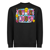 Black you are enough Heavyweight Sweatshirt - JahusDesignShop