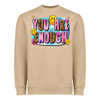 Mushroom you are enough Heavyweight Sweatshirt - JahusDesignShop