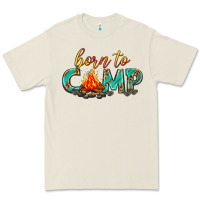 Bone born to camp Premium Tee - texasbilliewilder