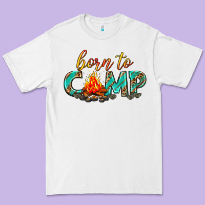 Premium Tee born to camp