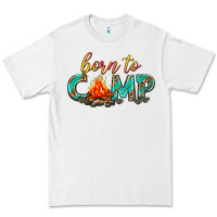 White born to camp Premium Tee - texasbilliewilder