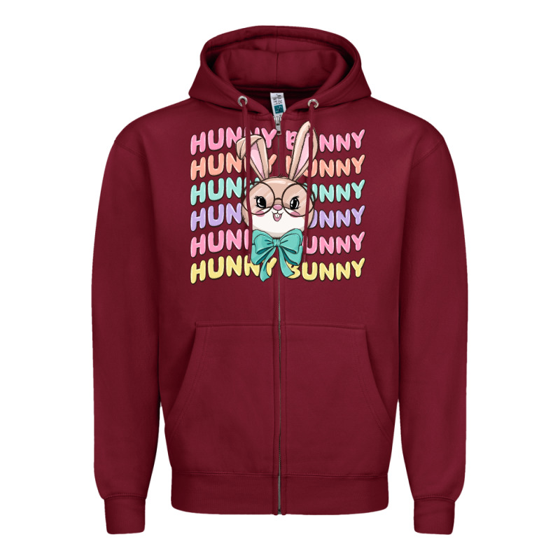 Hunny Bunny Zipper Hoodie by MaliasSmallBusiness | Teevron