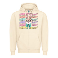 Sandshell hunny bunny Zipper Hoodie - MaliasSmallBusiness