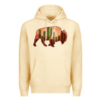 Pina Colada Cactus Bison Silhouette Premium Hoodie - Bettercallsaul