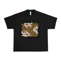 Black christmas mistletoe background Urban Heavy Tee - BundleAndBundleShop