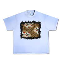 Grape Ice christmas mistletoe background Urban Heavy Tee - BundleAndBundleShop