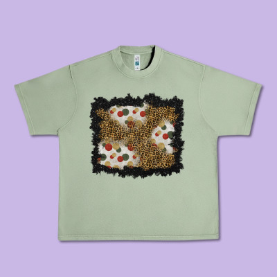 Christmas Mistletoe Background Urban Heavy Tee Designed By Bundleandbundleshop