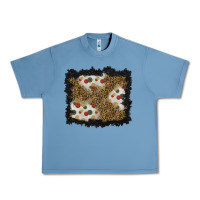 Pebble Blue christmas mistletoe background Urban Heavy Tee - BundleAndBundleShop