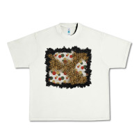 Pistachio christmas mistletoe background Urban Heavy Tee - BundleAndBundleShop