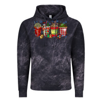 Cloud Black christmas drink Vintage Hoodie - CowhideDigitalArt