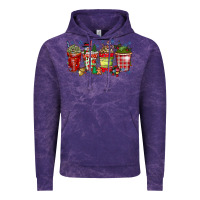 Cloud Purple christmas drink Vintage Hoodie - CowhideDigitalArt