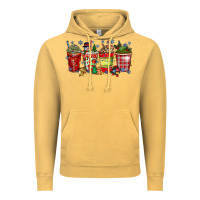 Vintage Mustard christmas drink Vintage Hoodie - CowhideDigitalArt