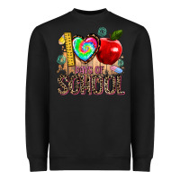 Black 100 days of school Heavyweight Sweatshirt - AdoDesignShop