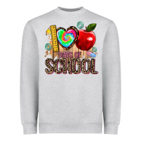 100 Days Of School Heavyweight Sweatshirt | Teevron