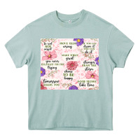 Arona positive quotes Heavy Core Tee - MaliasSmallBusiness