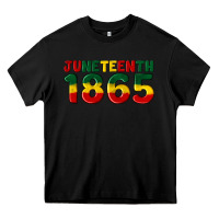 Black juneteenth 1865 Heavy Core Tee - Artiststas