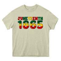 Mossy juneteenth 1865 Heavy Core Tee - Artiststas
