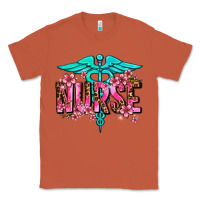Copper floral nurse Classic Tee - AdoDesignShop