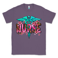 Lavender floral nurse Classic Tee - AdoDesignShop