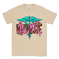Mushroom floral nurse Classic Tee - AdoDesignShop