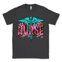 Smoke floral nurse Classic Tee - AdoDesignShop