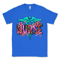 True Royal floral nurse Classic Tee - AdoDesignShop