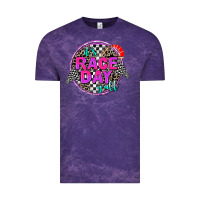 Cloud Purple it's race day y'all Vintage Tee - AdoDesignShop