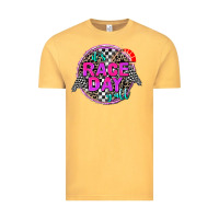 Vintage Mustard it's race day y'all Vintage Tee - AdoDesignShop