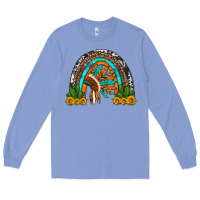 Colony Blue indian headdress cactus and sunflowers rainbow Long Sleeve Tee - Artiststas