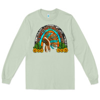 Matcha indian headdress cactus and sunflowers rainbow Long Sleeve Tee - Artiststas