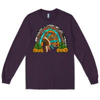 Plum indian headdress cactus and sunflowers rainbow Long Sleeve Tee - Artiststas