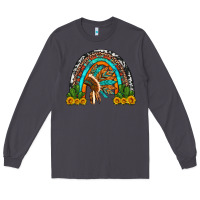 Smoke indian headdress cactus and sunflowers rainbow Long Sleeve Tee - Artiststas