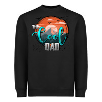 Black the cool dad Heavyweight Sweatshirt - AdoDesignShop