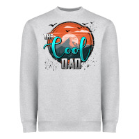 Heather Grey the cool dad Heavyweight Sweatshirt - AdoDesignShop