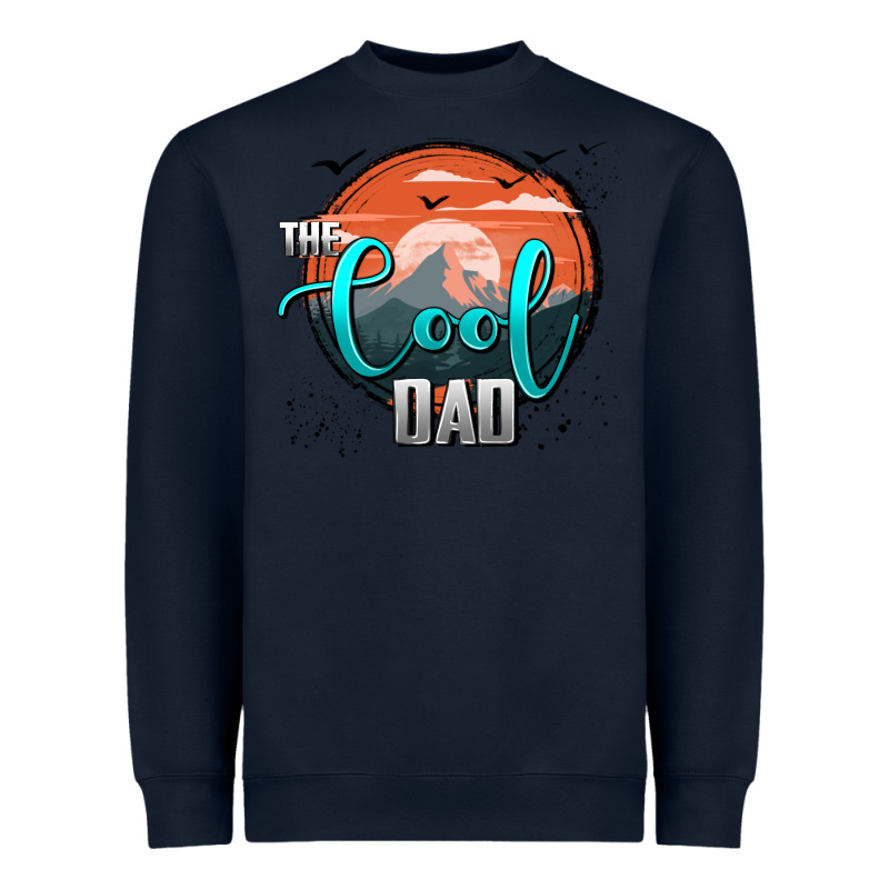 The Cool Dad Heavyweight Sweatshirt by AdoDesignShop | Teevron